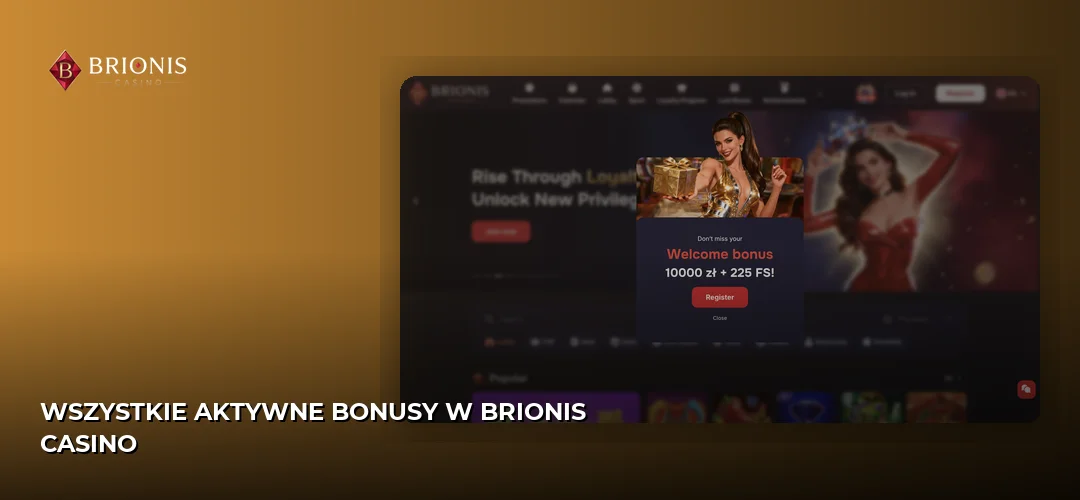 Zrzut ekranu strony Brionis